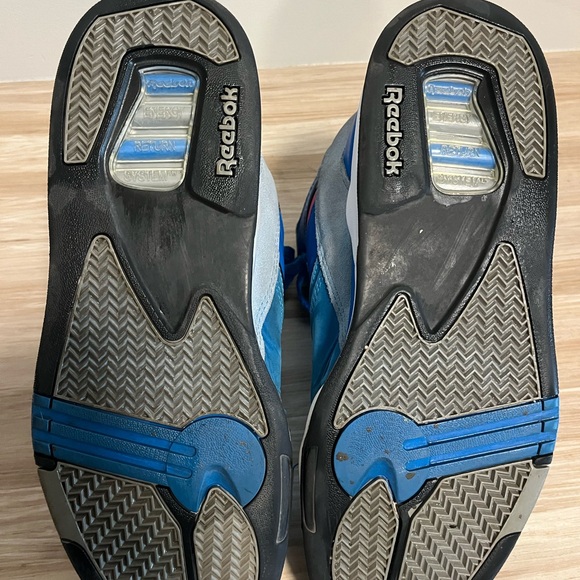 Reebok Pump Twilight Zone Sneakers | Men’s 9.5 | Blue/Pink/Black - Picture 10 of 10